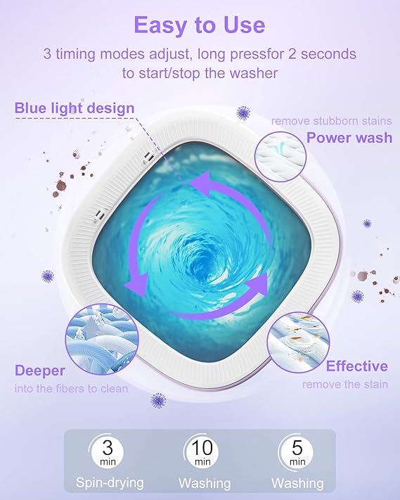 Portable Mini Washing Machine