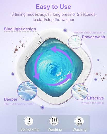 Portable Mini Washing Machine