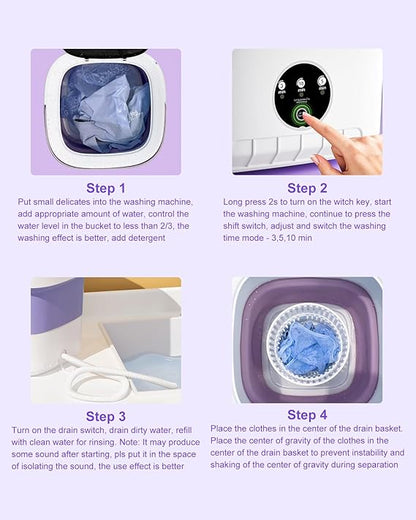 Portable Mini Washing Machine